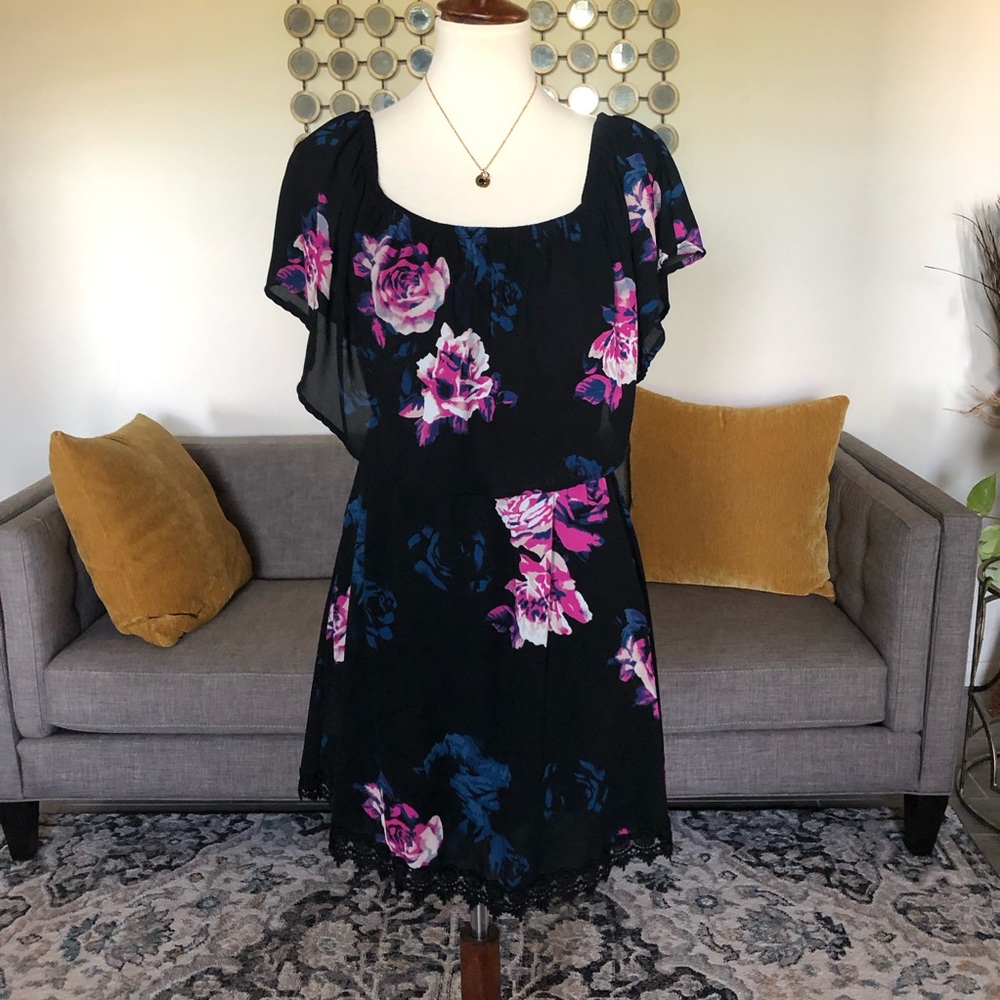 Charlotte Russe Floral Print Dress